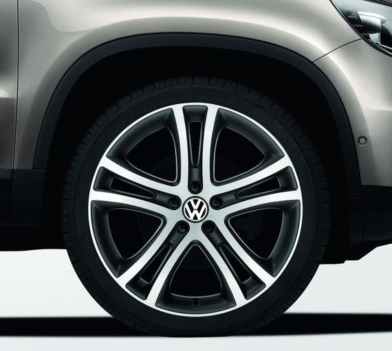 2021 Volkswagen Tiguan 19 Savannah Wheel Silver And Anthracite Matte