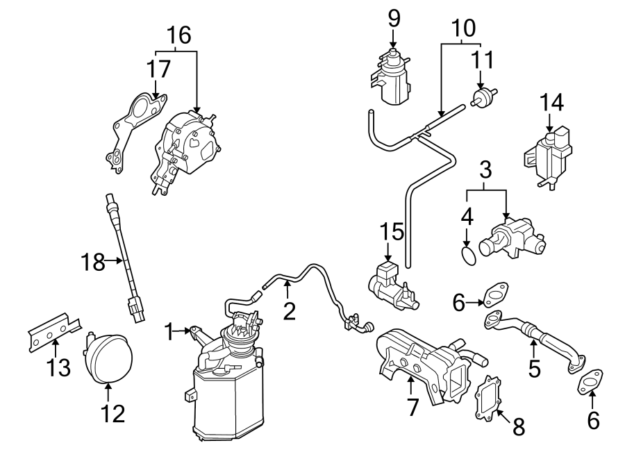 Volkswagen Beetle Diesel Fuel Injector Pump. Power Brake Booster Vacuum