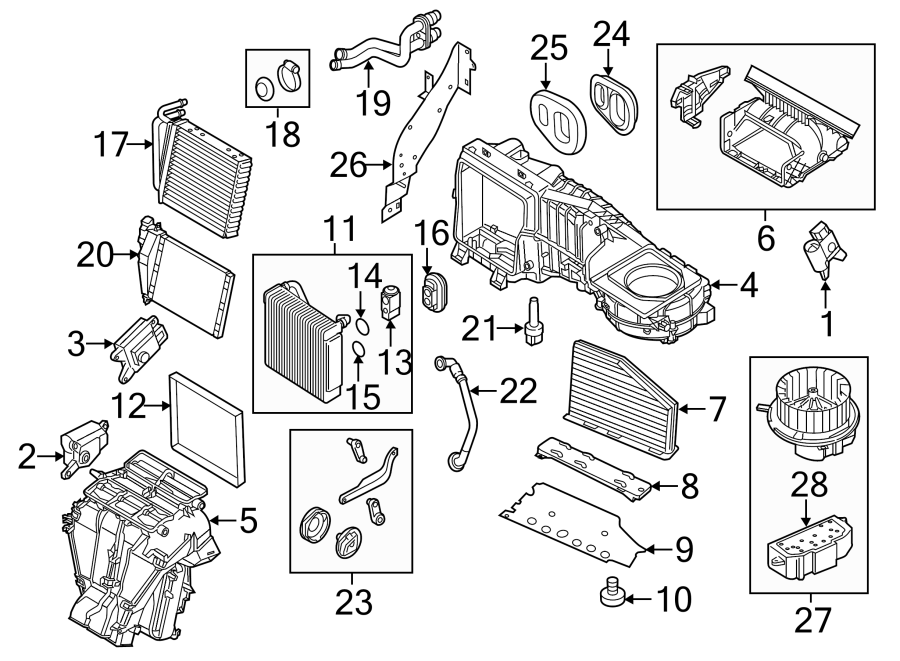 2015 Volkswagen Passat Motor. Door. Air. Actuator. HVAC. Adjustment